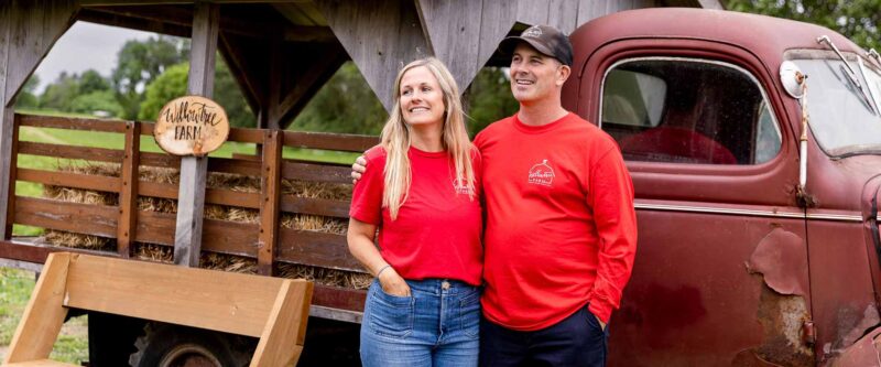 Alyson and Jordan McKay at Willowtree Farm