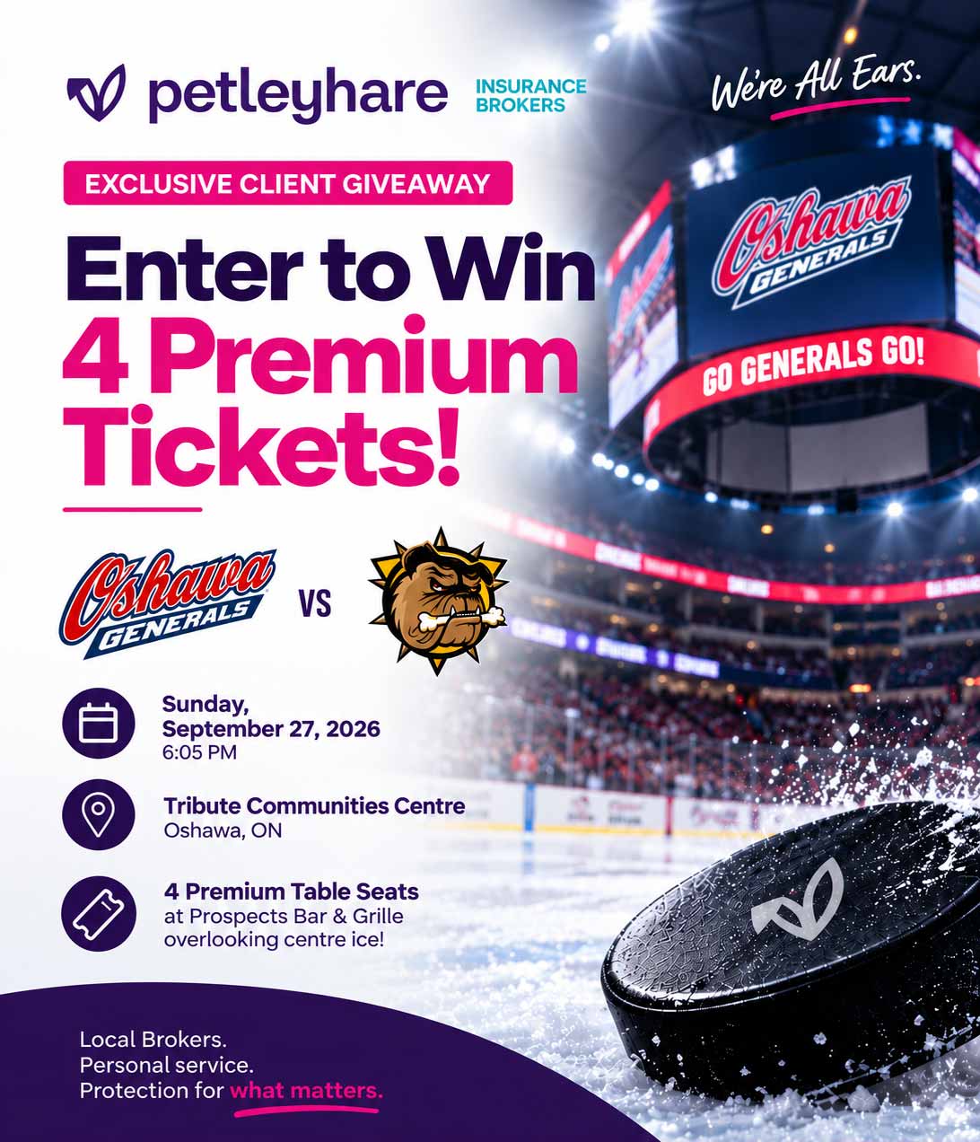 Gens Ticket Giveaway